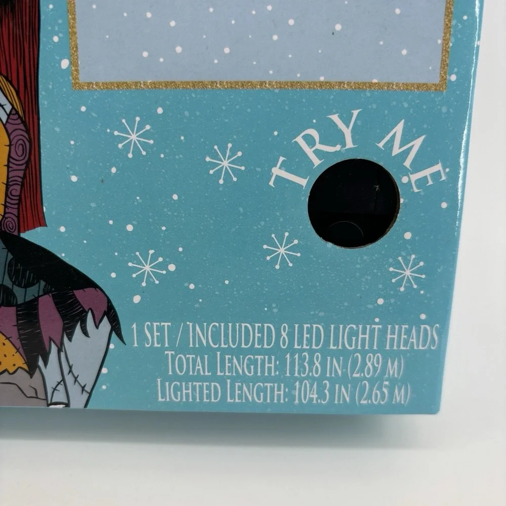Disney The Nightmare Before Christmas Musical Character String Lights Flashing